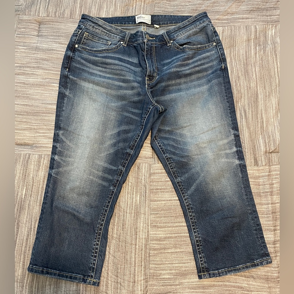 BKE Gabby, 31 waist, stretch cropped jean